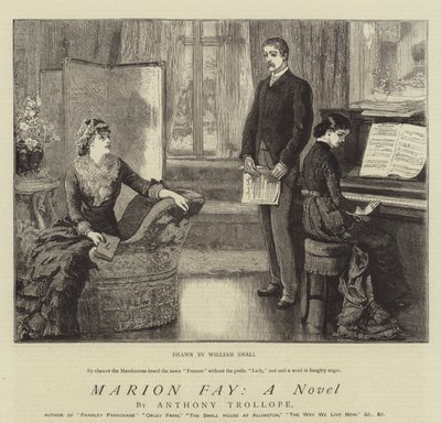 Marion Fay, een roman door William Small